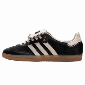Wales Bonner x adidas Samba Pony 'Black' Adidas Samba low-profile casual sneakers