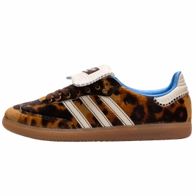 Wales Bonner x adidas Samba Pony 'Leopard' Adidas Samba low-profile casual sneakers