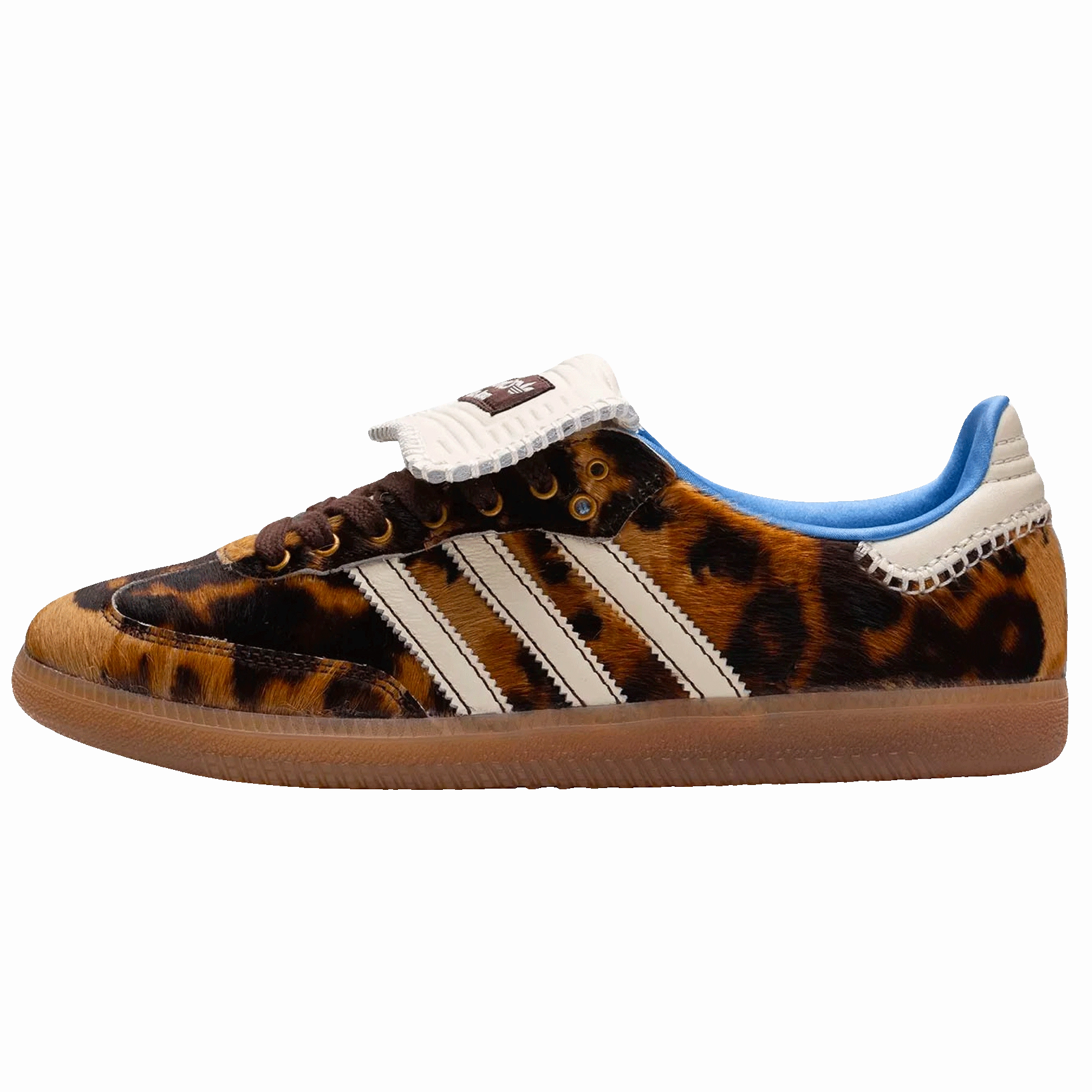 Wales Bonner x adidas Samba Pony 'Leopard' Adidas Samba low-profile casual sneakers