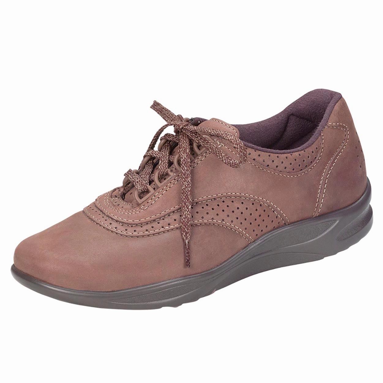 Walk Easy - Chocolate SAS orthopedic comfort shoes