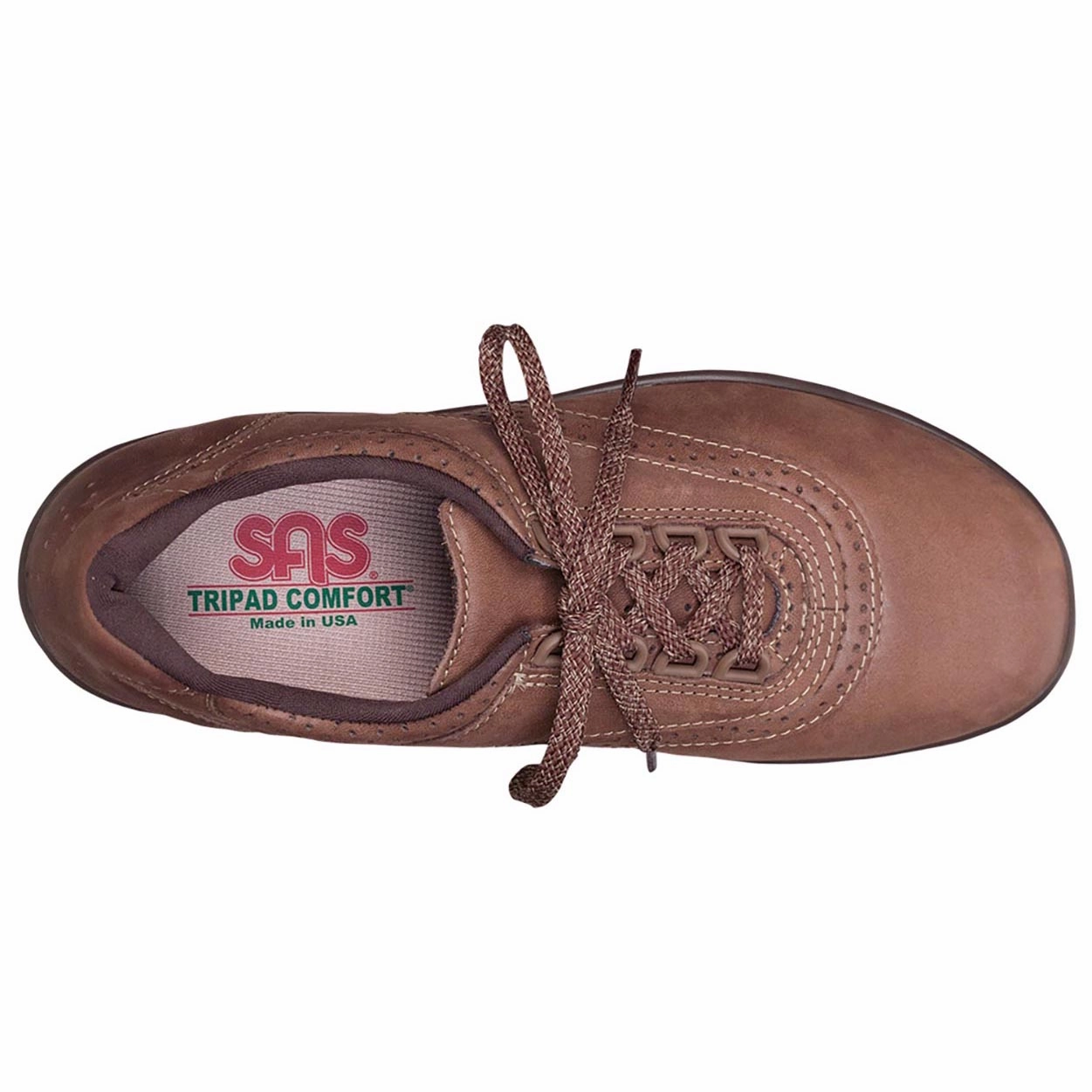Walk Easy - Chocolate SAS orthopedic comfort shoes