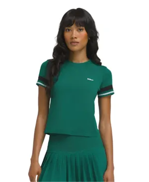 Wilson Ladies Brooklyn Seamless Tee - Club Green Clothing Wilson Women