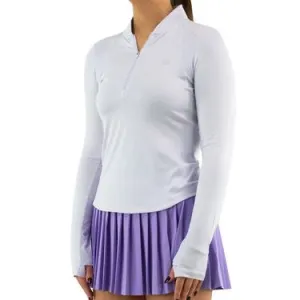 Wilson  Women's All Day 1/2 Zip Long Sleeve - Lavender Clothing Wilson Women