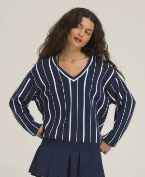 Wilsons Women's Riviera Sweater - Navy Clothing Wilson Women