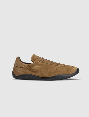 WOMEN'S WALES BONNER LO PRO SUEDE "TAN/BLACK" Modern Adidas sport sneakers
