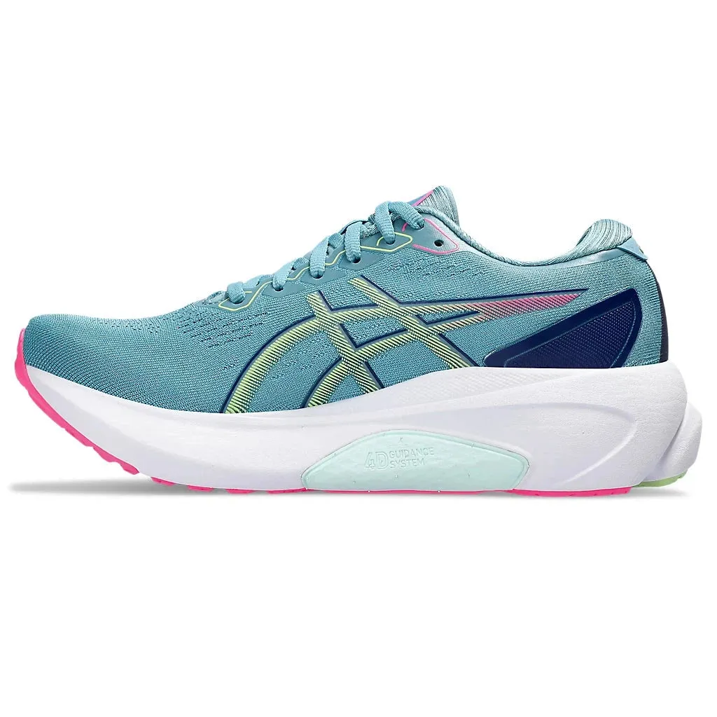 Women's Asics Gel-Kayano 30 Gris Blue / Lime Green asics Shoes