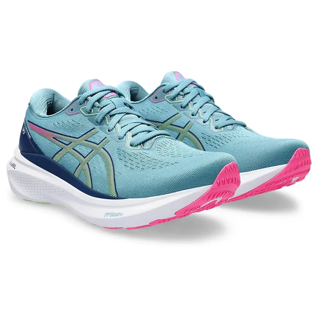 Women's Asics Gel-Kayano 30 Gris Blue / Lime Green asics Shoes