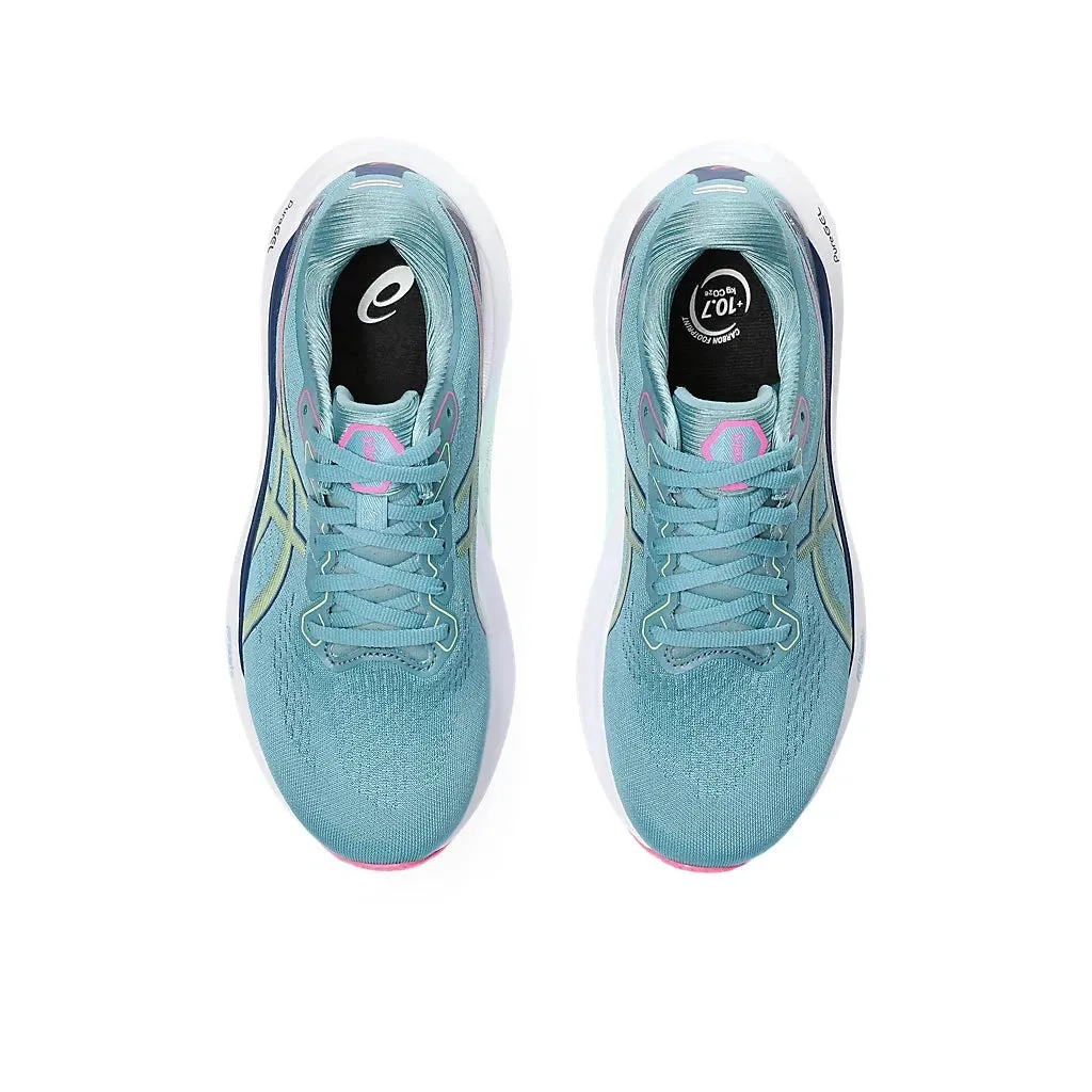 Women's Asics Gel-Kayano 30 Gris Blue / Lime Green asics Shoes