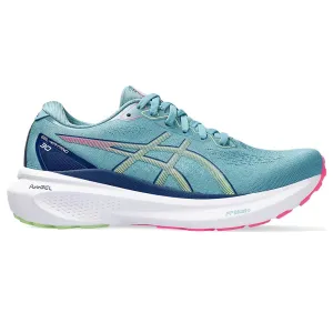 Women's Asics Gel-Kayano 30 Gris Blue / Lime Green asics Shoes