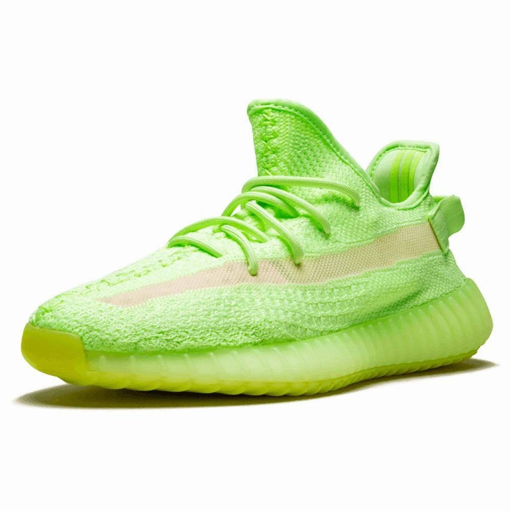 Yeezy Boost 350 V2 'Glow In The Dark' Green Boost 350 Sneakers