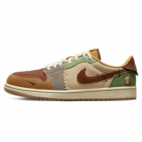 Zion Williamson x Air Jordan 1 Retro Low OG 'Voodoo' Air Jordan 1 Low sneakers perfect for casual outfits