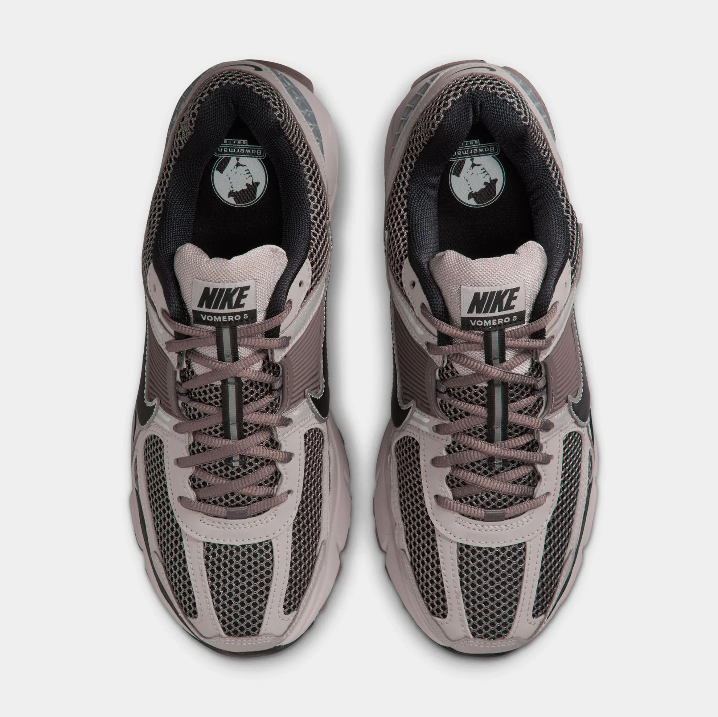 Zoom Vomero 5 Mens Running Shoes (College Grey/Black/Cave Stone) Zoom Vomero 5 Nike