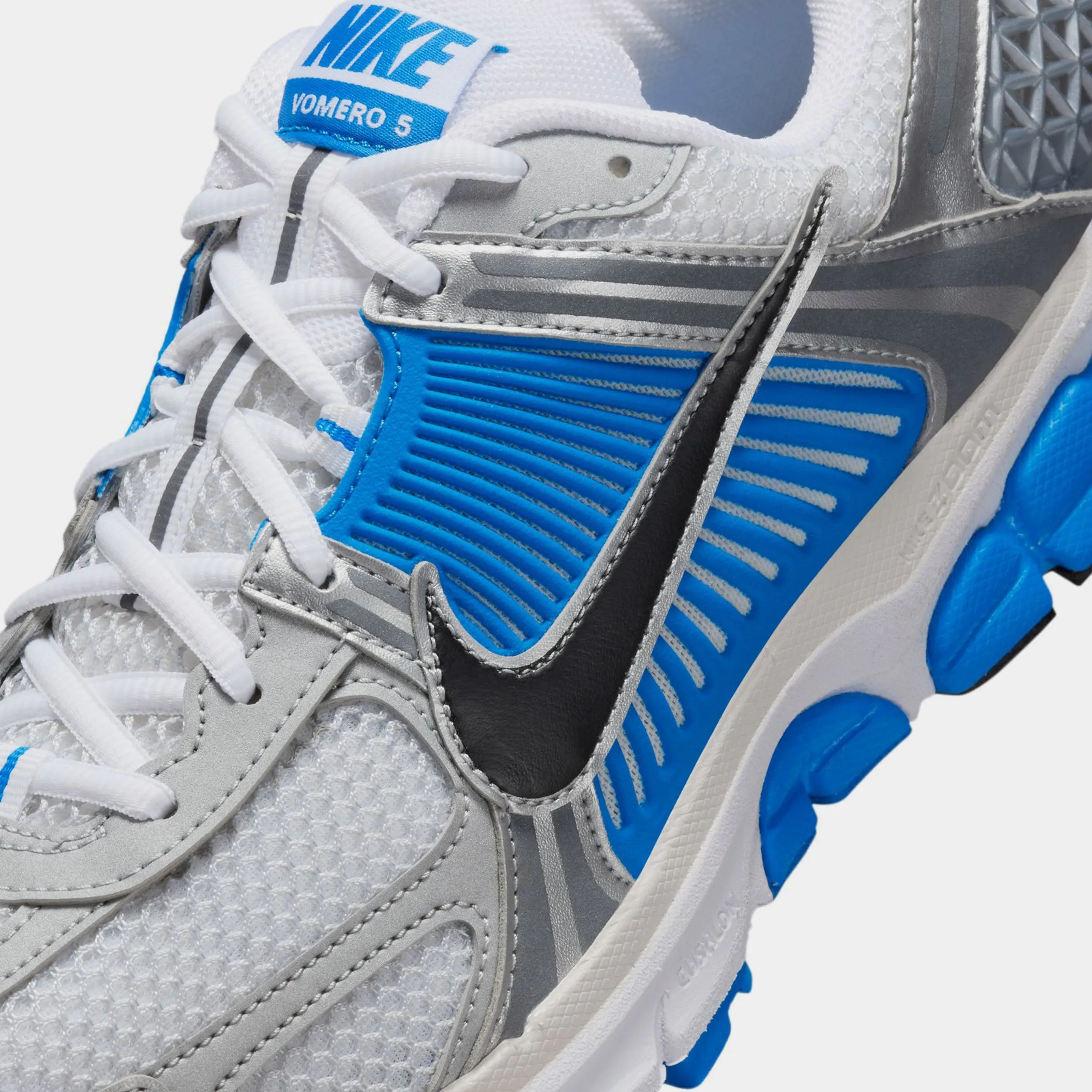 Zoom Vomero 5 Mens Running Shoes (White/Black/Photo Blue) Zoom Vomero 5 Nike
